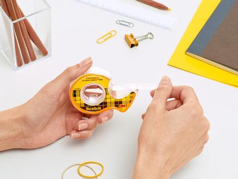 SCOTCH Tape SCOTCH dobbeltsid. 12mmx6m m/disp (7100276528)