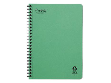 Forever Spiralhefte FOREVER 90g 120 blad A5 lin (68416C)