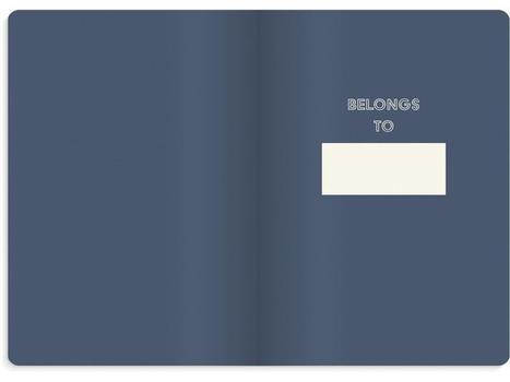 BURDE Notatbok BURDE Deluxe A5 blå (92751600)