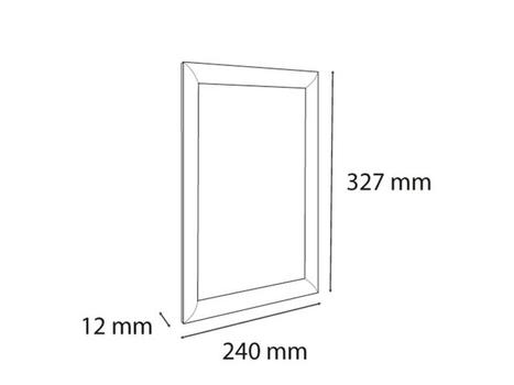 EXACOMPTA Plakatramme EXACOMPTA A4 aluminium (8494358D)