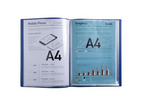 EXACOMPTA Presentasjonsmappe EXACOMPTA BeeBlue 40l (88130E*4)