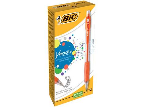 BIC Trykkblyant BIC Velocity 0,7 grip ass (8291332*12)