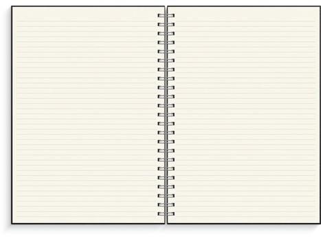 BURDE Spiralbok BURDE A4 linjert sort (92757900)