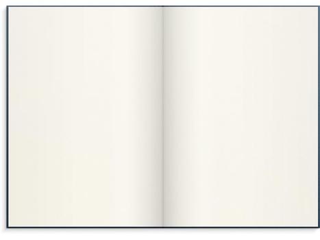 BURDE Skrivebok BURDE A5 ulinjert mørk blå (92756500)