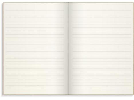 BURDE Skrivebok BURDE A5 linjer beige (92755500)