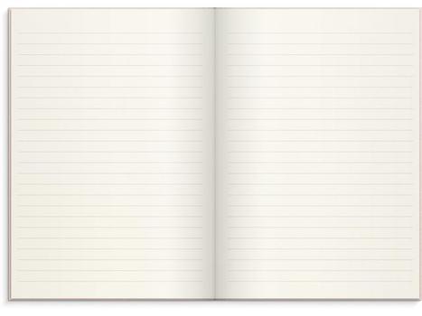 BURDE Skrivebok BURDE A5 linjer rosa (92755300)