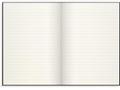 BURDE Skrivebok BURDE A5 linjer sort (92755100)