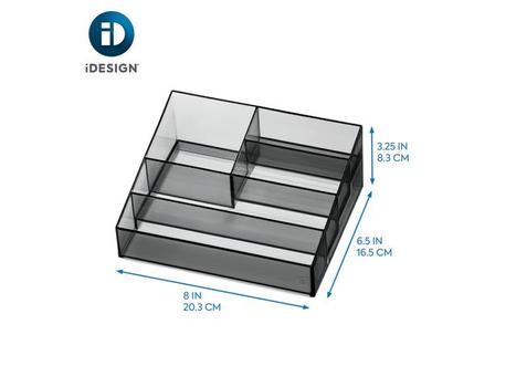 IDESIGN Oppbevaringshylle SARAH TANNO 5 rom sort (ST-40284ES)