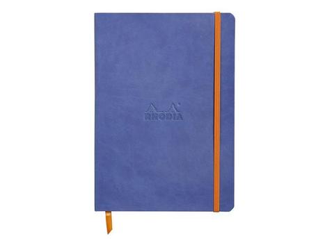 RHODIA Notitieboek A5 Gelinieerd Blauw Niet geperforeerd 160 Pagina's 80 Vellen (117408C)