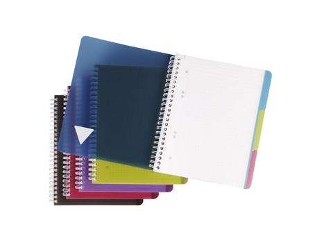 CLAIREFONTAINE Notatbok CLAIREFONTAINE Intense A5+ rut (329755C*5)