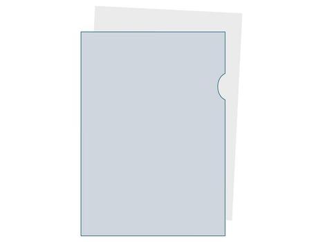 EXACOMPTA Plastomslag EXACOMPTA A4 120my gul (100) (58529E)