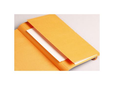 RHODIA Notitieboek A5 Gelinieerd Gelijmd Zijgebonden Soepele kaft Zwart Niet geperforeerd 160 Pagina's 80 Vellen (117402C)