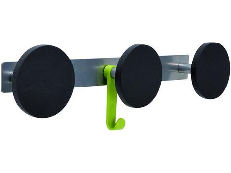 Alba Klesknagg ALBA 3 kroker 43cm sort/ metal (PMS3)