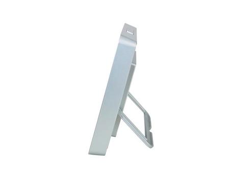 Alba Klokke ALBA 20x20cm digital sølv (HORLCDNEO)