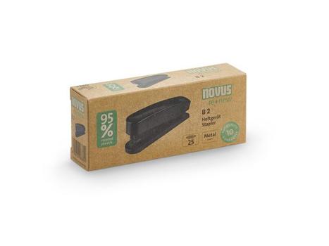 NOVUS Stiftemaskin NOVUS B2 25ark sort (020-1931)