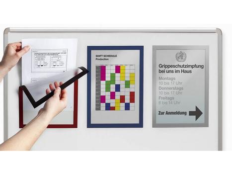 DURABLE Magnetramme DURAFRAME A4 blå (5) (4869-07)