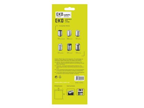 EKO Avfallspose EKO A 35x40cm 3-6L hvit (30) (33701616)