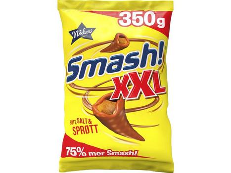 Nidar Sjokolade SMASH XXL 350g (5959055023*10)