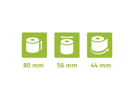 EXACOMPTA Termorull Fenolfri 80xØ56x12 48g 44m(10) (43824E)