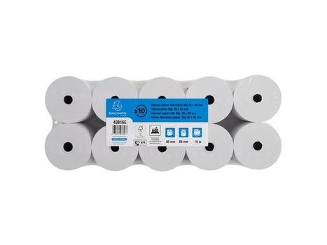 EXACOMPTA Termorull BPA-fri 80xØ72x12 48g 76m (10) (43816E)