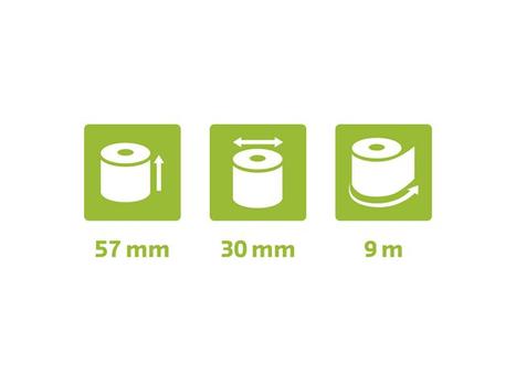 EXACOMPTA Termorull Fenolfri 57xØ30x12 55g 9m (20) (43642E)