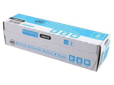 EXACOMPTA Termorull BPA-fri 57xØ30x12 55g 9m (20) (40642E)
