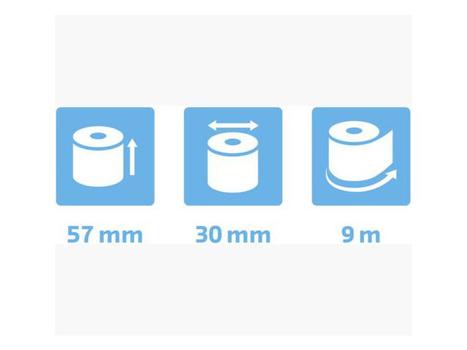 EXACOMPTA Termorull BPA-fri 57xØ30x12 55g 9m (20) (40642E)