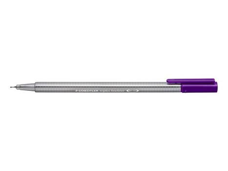 STAEDTLER Fiberpenn STAEDTLER Triplus 0,3mm lilla (334-6*10)