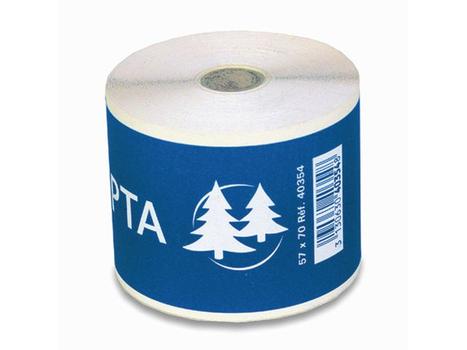 EXACOMPTA Kassarull 57xØ70x12 57g 25m 2-lags (10) (40354E)