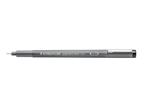 STAEDTLER Fiberpenn STAEDTLER PL 308 0,2mm sort (308 02-9*10)