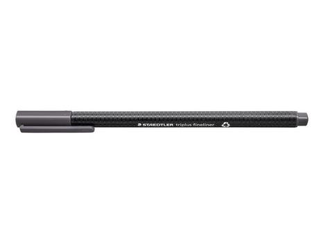 STAEDTLER Fiberpenn STAEDTLER Triplus 0,3mm grå (334-8*10)