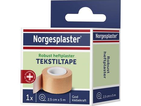 Norgesplaster Heftplaster Robust 2,5cmx5m (451143031)