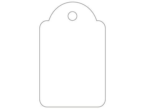 APLI Prislapp med tråd APLI 22x35mm(100) (7011)