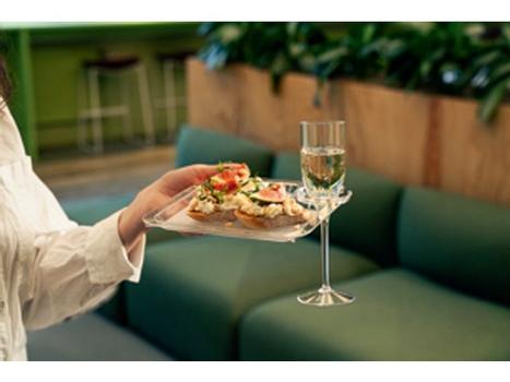 DUNI Tallerken DUNI PS 20cm glassholder (10) (208649)