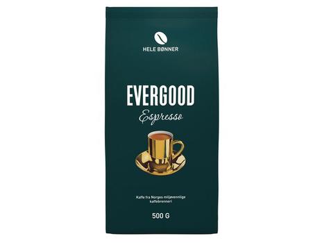 EVERGOOD Kaffe EVERGOOD Espresso hele bønner 500g (6443055*6)