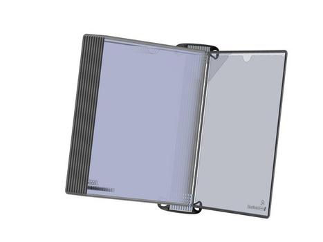 DJOIS Veggstativ DJOIS A4 10 lommer PP sort (920303)