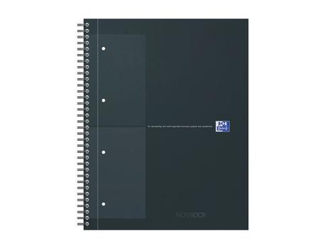 OXFORD Notatbok OXFORD int. A4+ rutet sort (400191148)