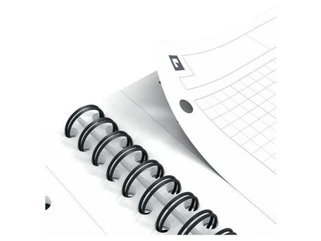OXFORD Notatbok OXFORD int. A4+ rutet sort (400191148)