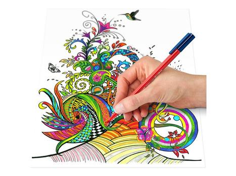 STAEDTLER Fiberpen Triplus Color 1,0mm ass (10) (323 SB10)