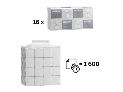 KATRIN Tørkeark KATRIN Plus C-fold 2L (1600) (92512)