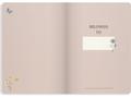 BURDE Notatbok BURDE Deluxe A5 pink meadow (92765300)
