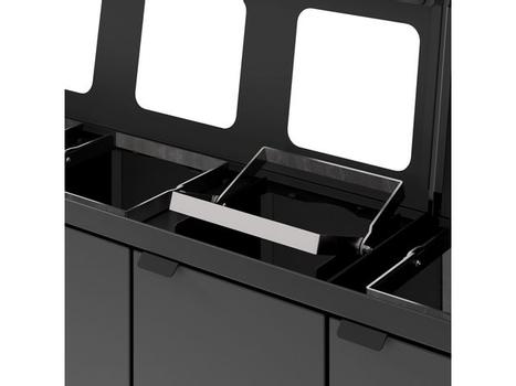 bica Avfallsbeholder BICA 883 4x45L antrasitt (883-1807016-3)