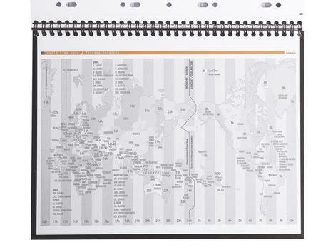 RHODIA Spiralbok RHODIA Active A4+ linjert sort (191310C*5)