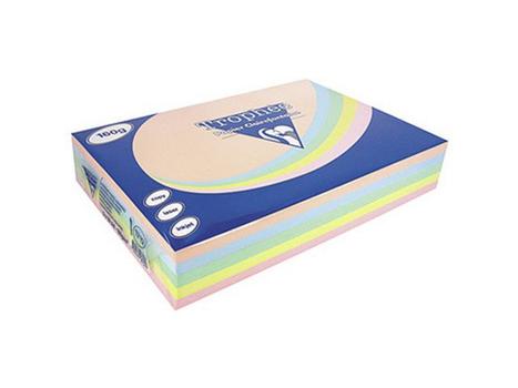 CLAIREFONTAINE Kopipapir TROPHEE A4 160g Past.ass (250) (1712C)