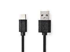 NEDIS Kabel NEDIS USB-A til USB-C 1m