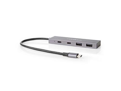 NEDIS Hub NEDIS 2xUSB-C 2xUSB-A (UHUBU3450AT)