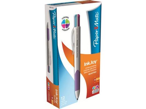 PAPER MATE Kulepenn PAPERMATE Inkjoy 4 farger fun (S0977270*12)