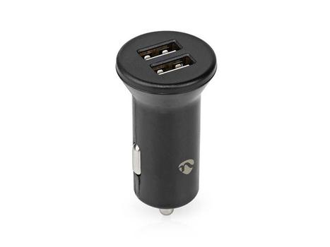 NEDIS Billader NEDIS 24W 2x 2.4 A (CCHAU480ABK)