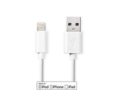 NEDIS Kabel NEDIS USB til lightning 1m