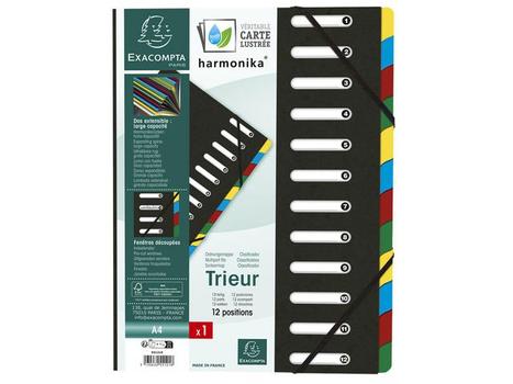 EXACOMPTA Sorteringsmappe EXACOMPTA 1-12 PP sort (55121E)